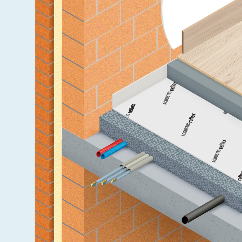 Technische tekening Acoustic Reflex